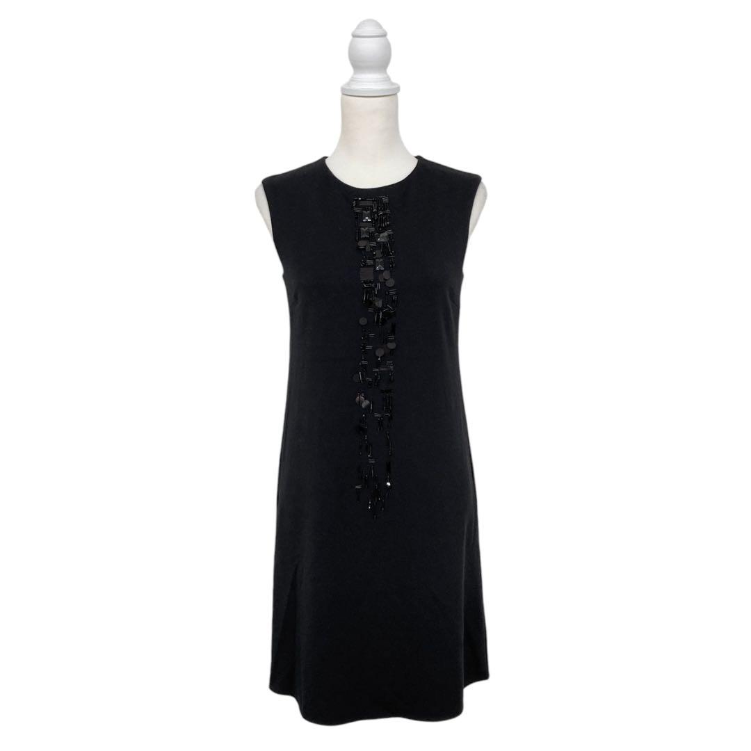 \美シルエット/ S MaxMara マックスマーラ Iラインワンピース ドレス