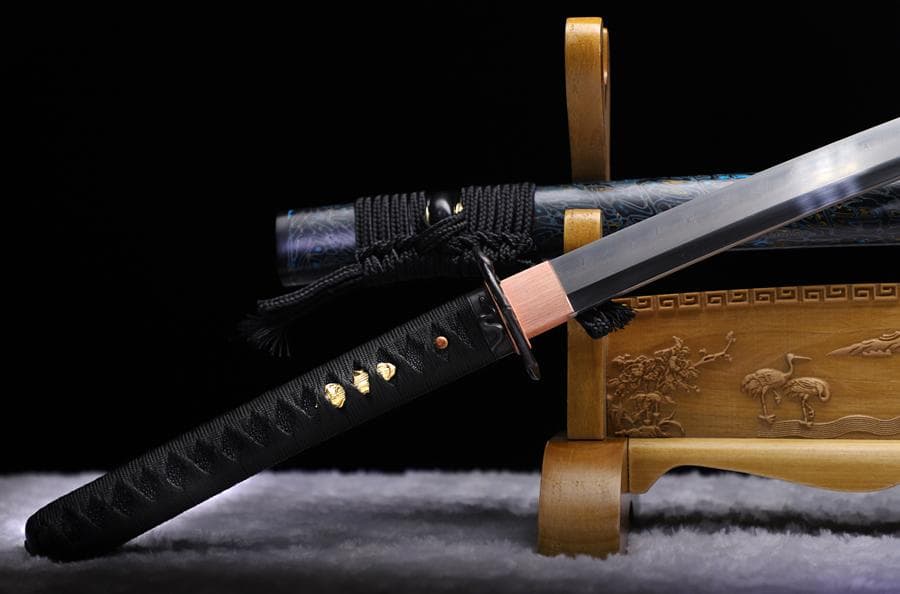 赤尾青竹 日本刀 模造刀 居合刀 武士道 武蔵 鑑賞用 手鍛造打