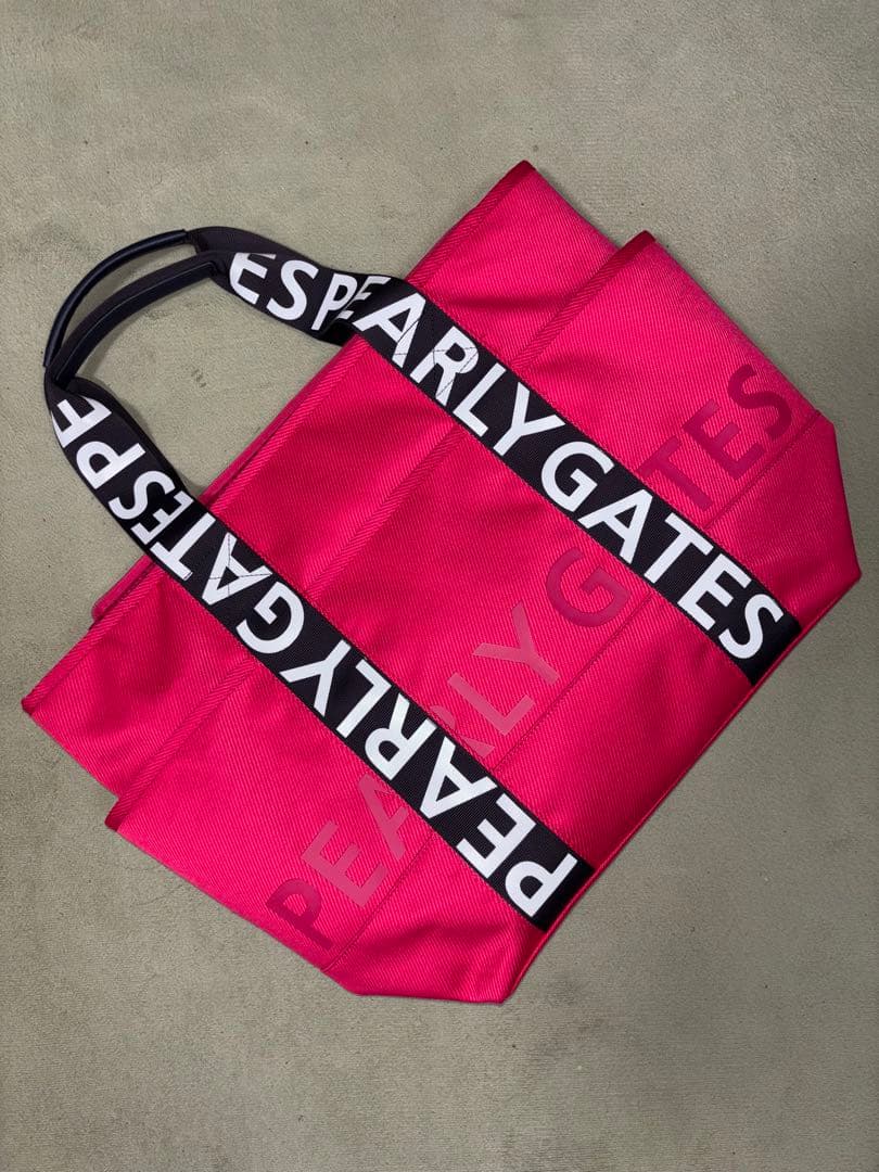 （超美品）パーリーゲイツ、NEXT1シリーズ、ロッカーバッグ、トートバッグ