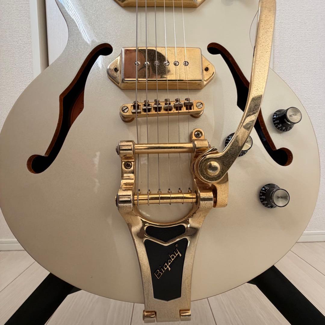 ギター Epiphone Wildkat e Pearl White 2015
