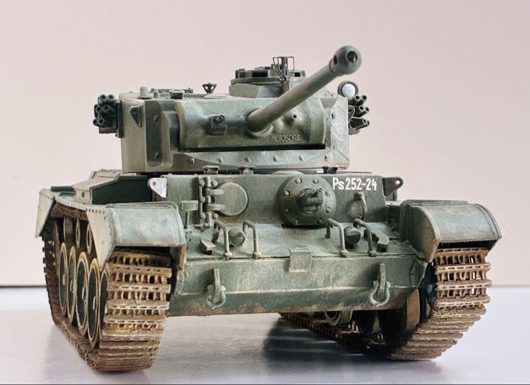 ブロンコモデル　コメット　巡航戦車　完成品　フィンランド　戦車　模型