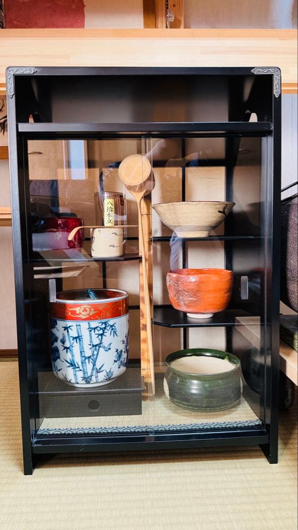 鉄製茶釜と木炭セット