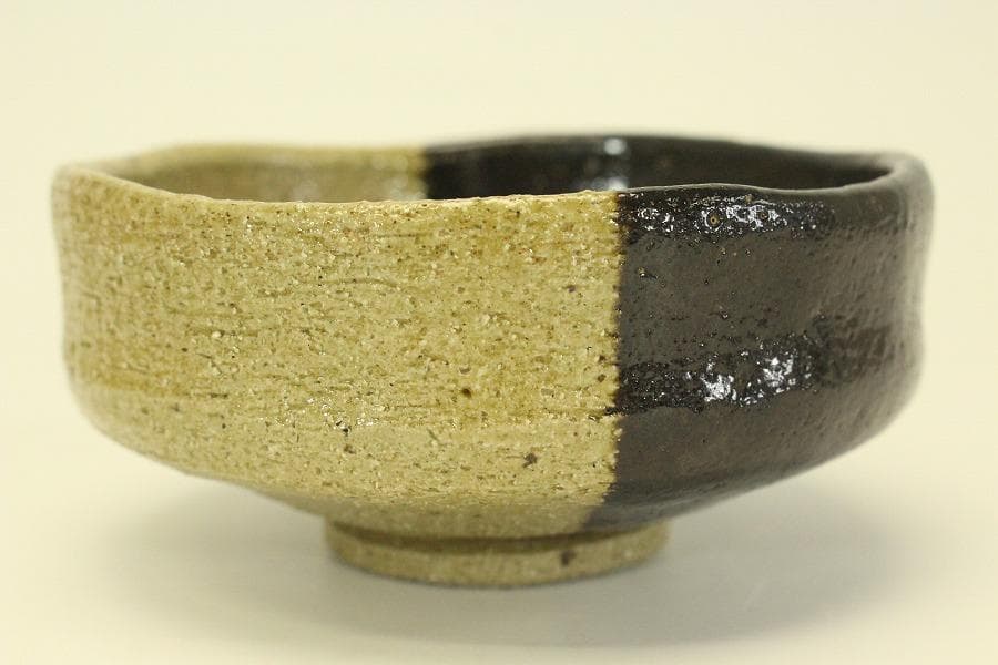 茶道具 平茶碗 数印 桂窯 楽茶碗 共箱(BB472)