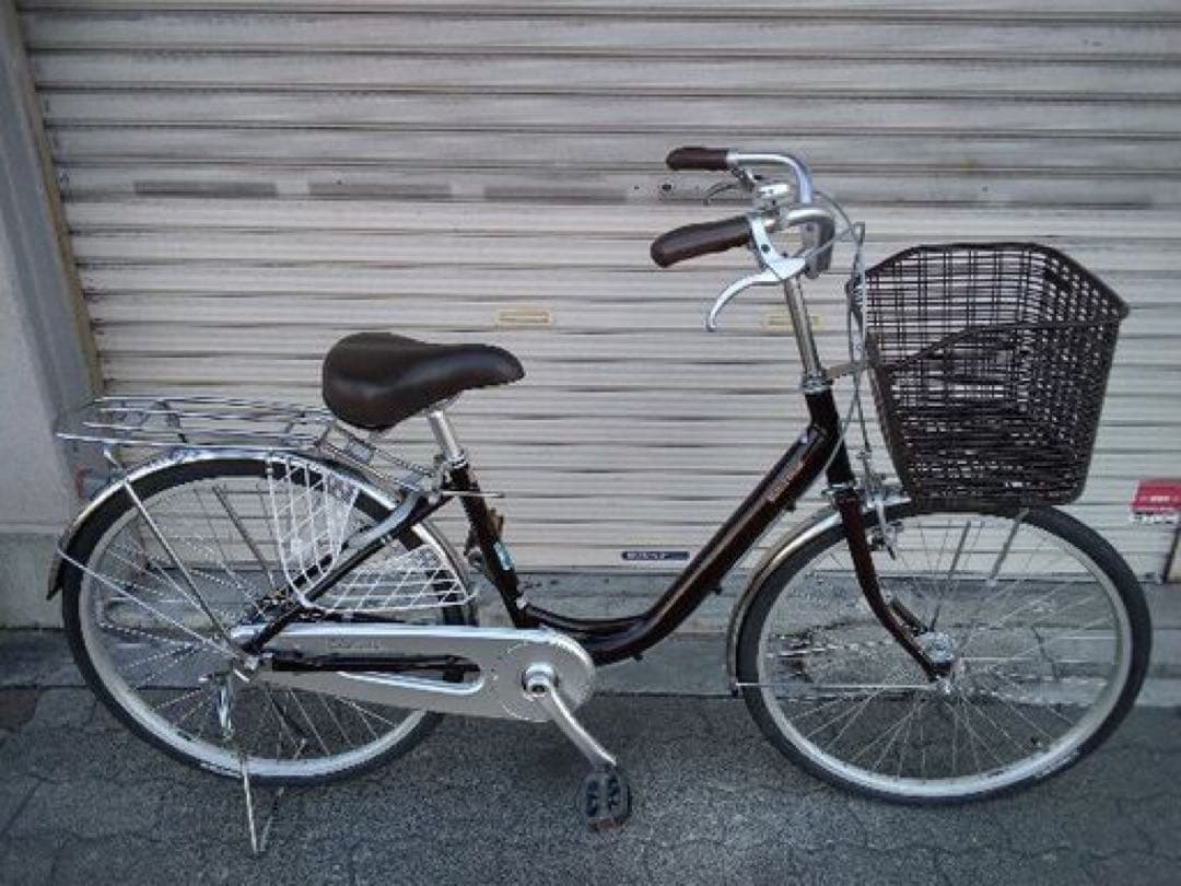 美品☆[BRIDGESTONE]Carusa 24吋ファミリーサイクル/変速なし