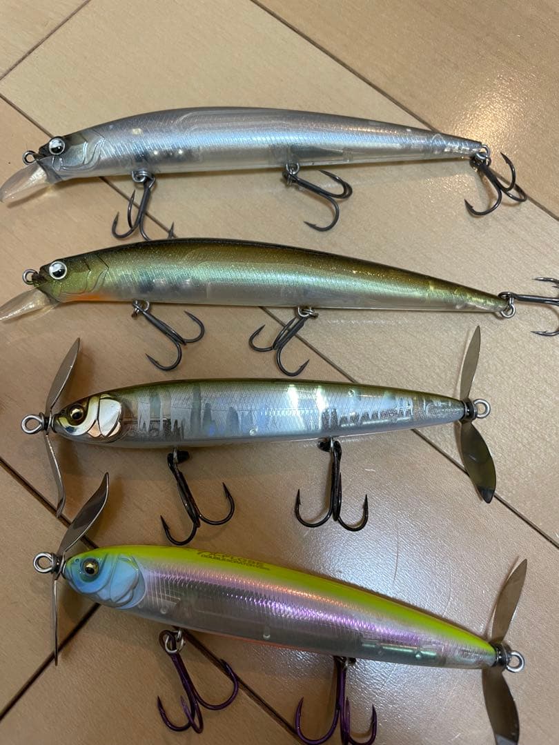 TDハイパークランク　メガバス　Xプローズ　レイドジャパン　レベルミノー