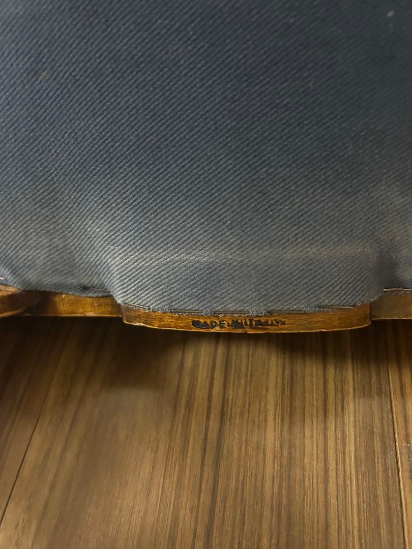 Medea アールヌーボー風 木製椅子 ブラウン4脚