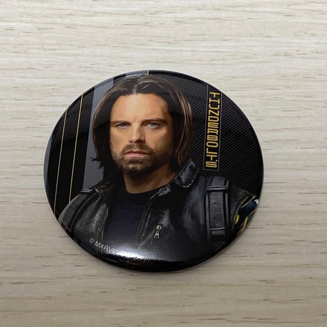 MARVEL マーベル　サンダーボルツ　ウィンターソルジャー　バッキー　缶バッジ