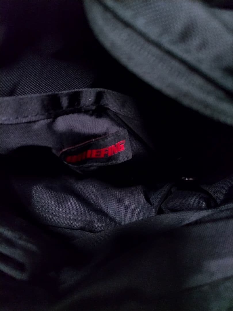 美品　ブリーフィングゴルフ　カートバック　黒