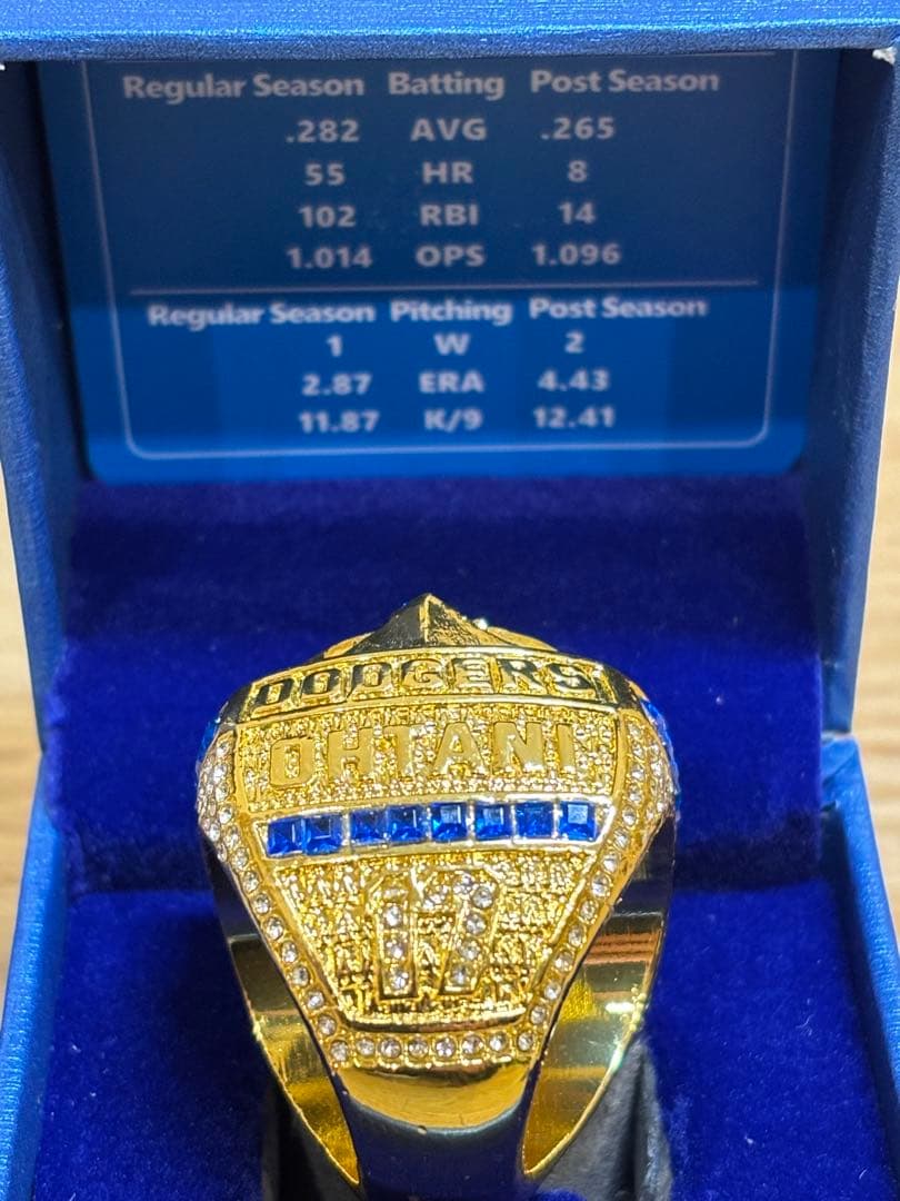 ⭐一点限定⭐【前回即完売】大谷翔平 2025世界一リング 厳選3点特別構成セット