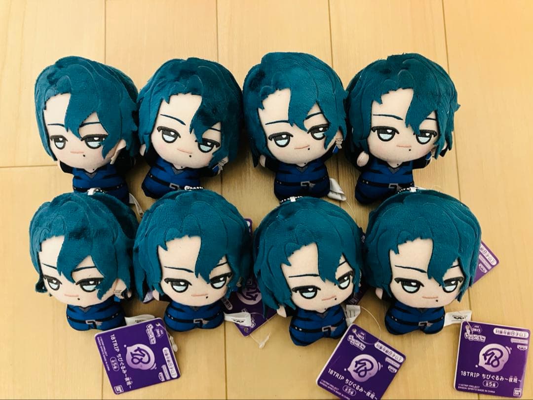 18TRIP エイトリ ちびぐるみ 夜班 棗夜鷹 ぬいぐるみ　8体