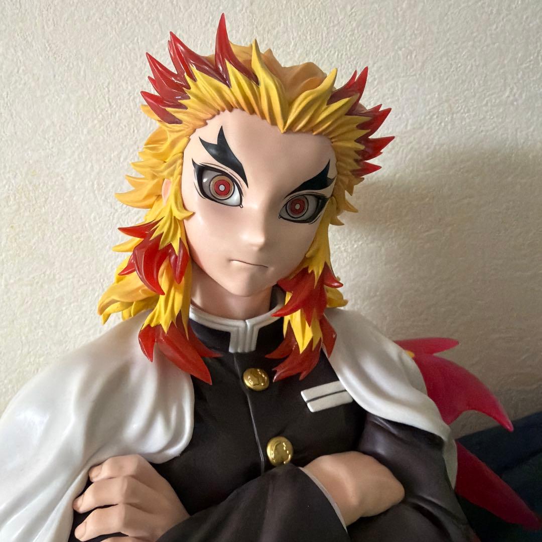 鬼滅の刃一番くじ 〜心を燃やラストONE煉獄杏寿郎 アートスケールフィギュア