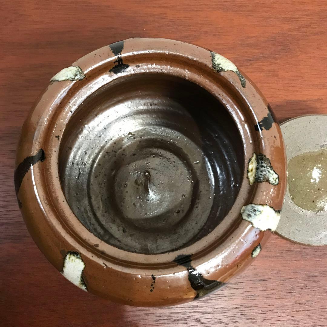 茶道具　煎茶　丹波焼　市野伊作　水指