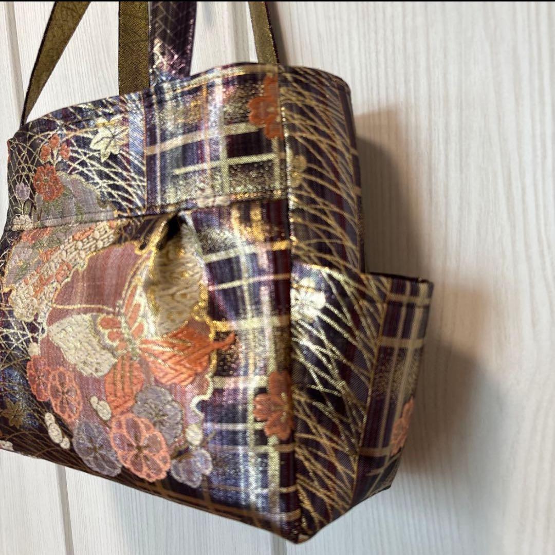 【専用】710-2、709-3、709-4、712-1）着物帯を使ったバッグ