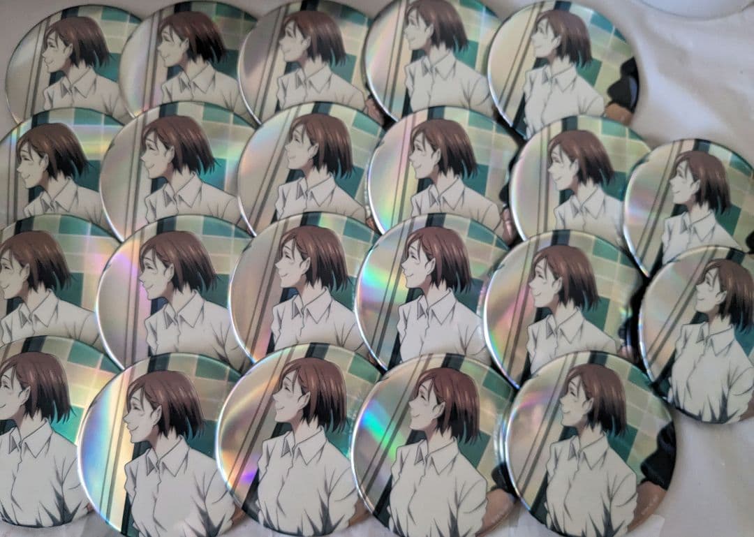 呪術廻戦　釘崎野薔薇　MAPPA 10th　オーロラ缶バッジ