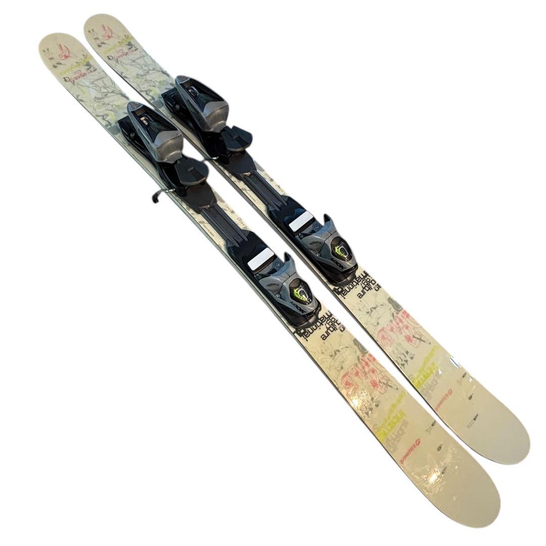 ショートスキー ミッドスキー　キスマーク ツインチップ　工具不要