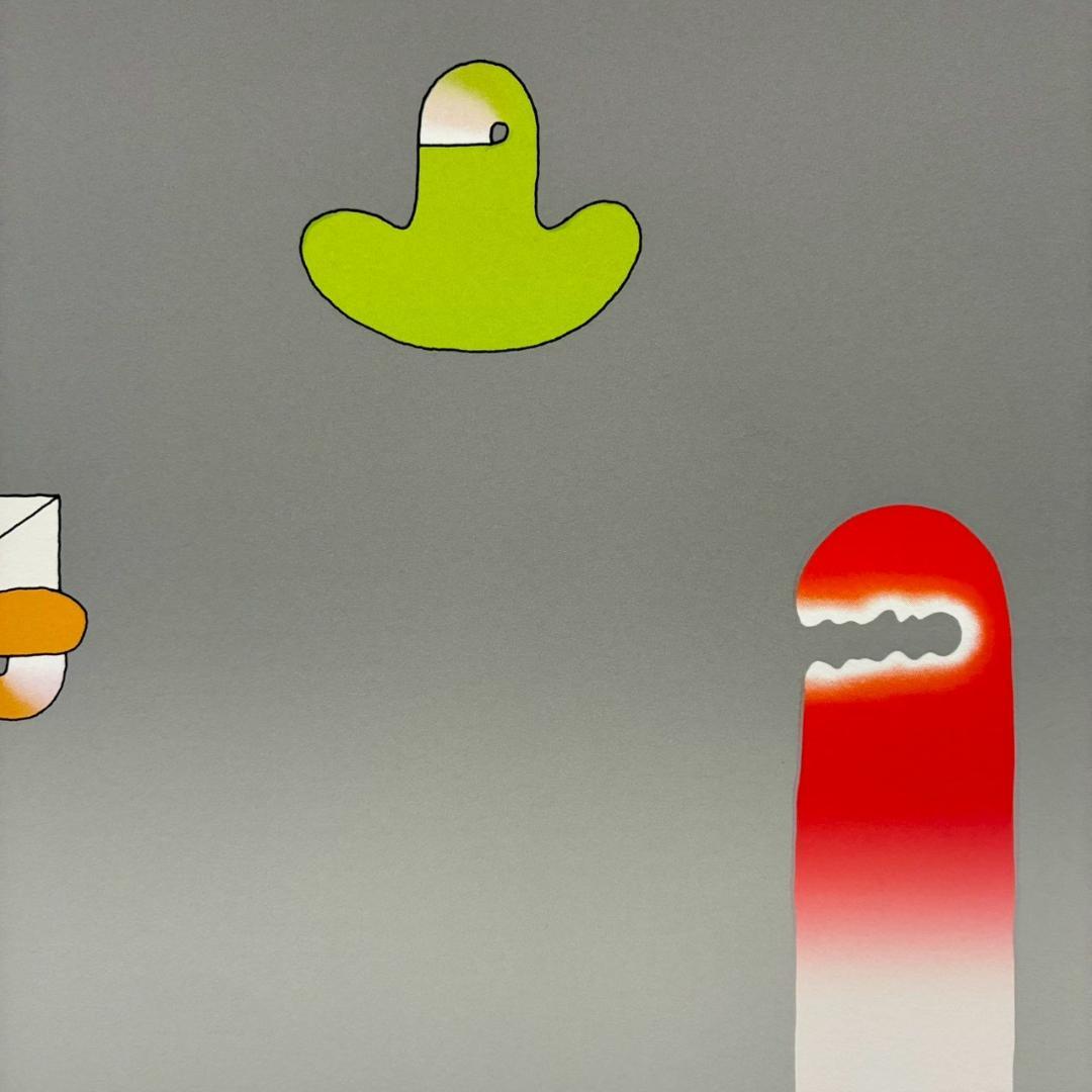 【最終値下げ】元永定正「コンポジション」シルクスクリーン 直筆サイン入 現代美術