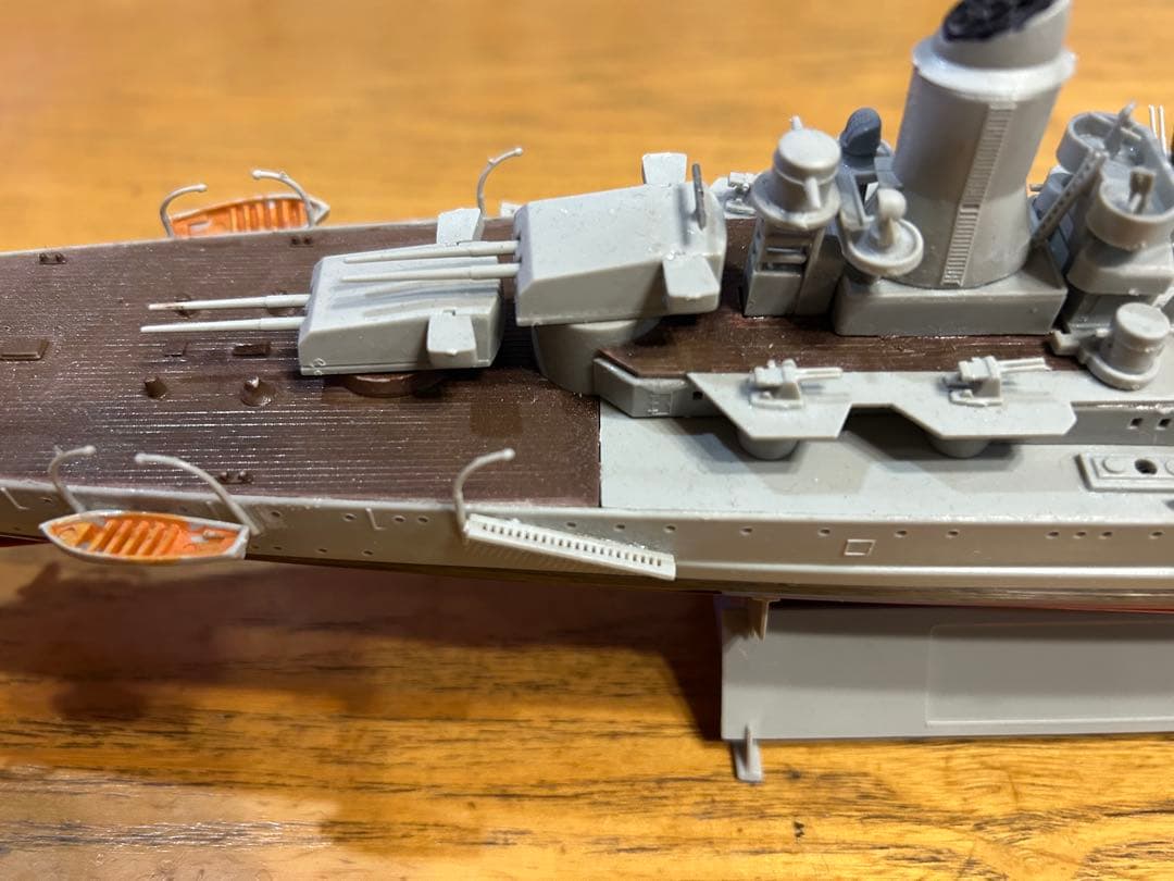 イタリア高速巡洋艦ポーラ1/350サイズ精密製作、完成品送料込み販売