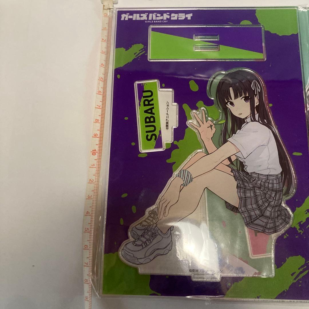 ガールズバンドクライメンバー5人　座り姿アクリルスタンド 5点セット