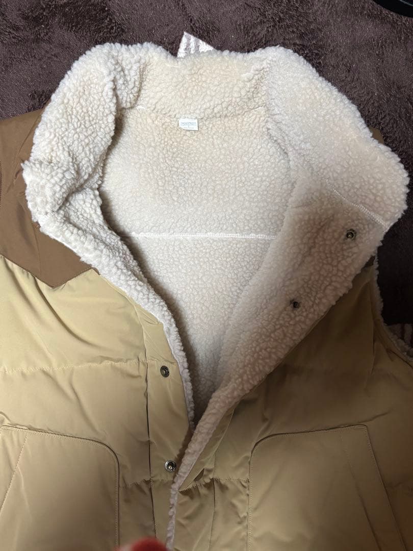 希少 patagonia パタゴニア メンズ リバーシブル ダウンベスト 美品