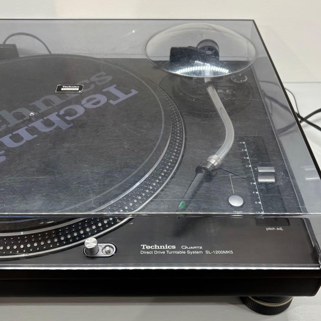 Technics ターンテーブルSL-1200MK5ブラックの2台セット