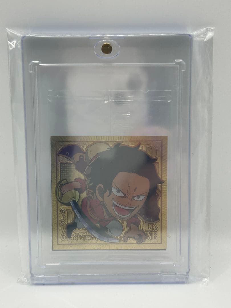 【希少】両面ロジャー ワンピースウエハースLog12 ゴールドパラレル