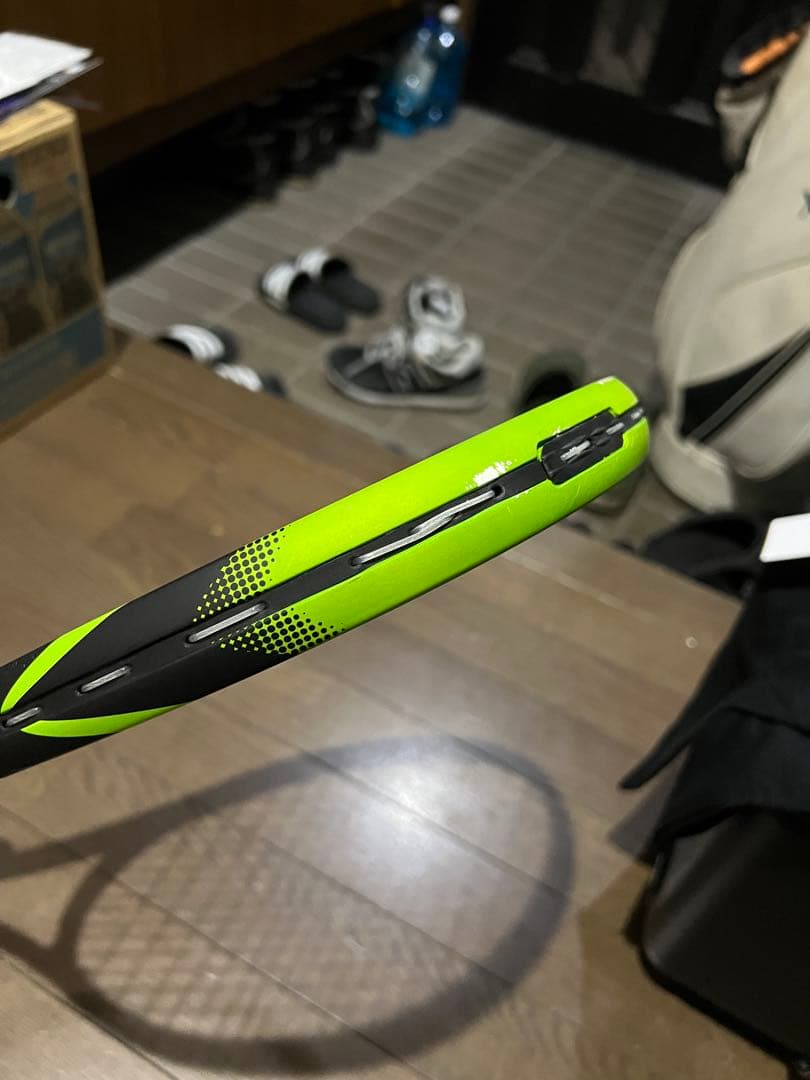 軟式テニス　ジュニア用と大人用