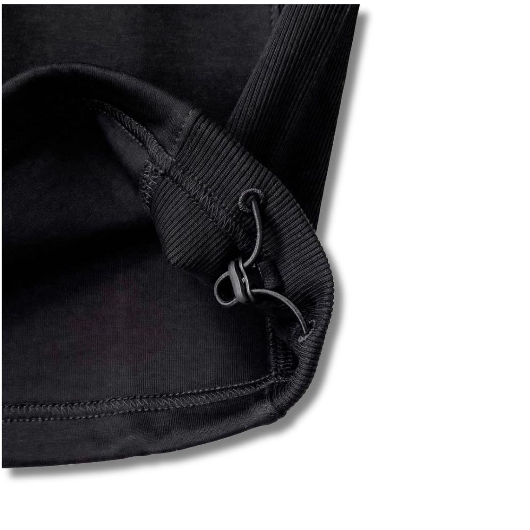 【新品 ステッカー付】ゴルフィッカーズ モックネック スウェット ブラック L