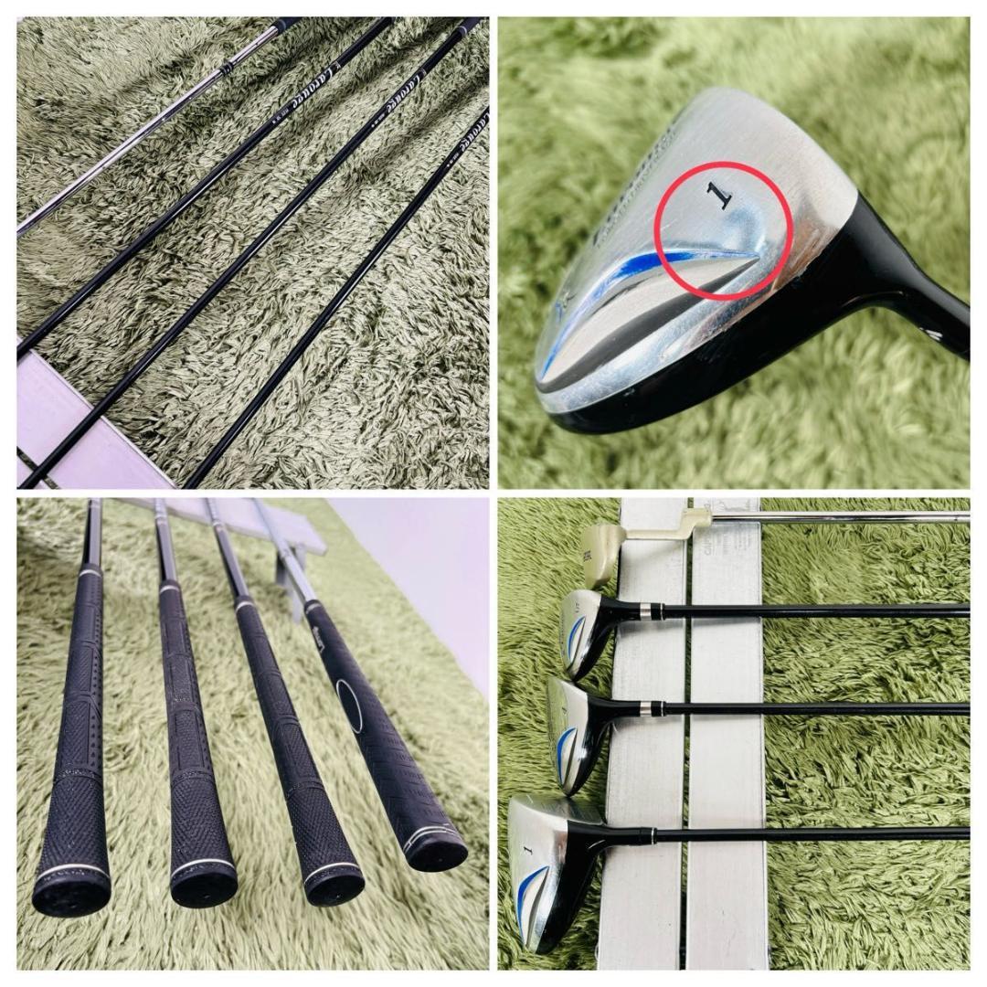 Larouge ラルージュ 9本セット メンズゴルフ 初心者 入門 大人気モデル