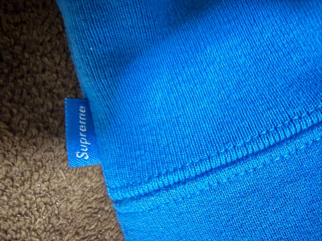 ホ*ク様 Supreme Box Logo Crewneck Blue L 22